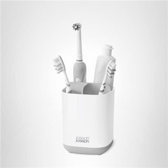 Compact toothbrush holder bathroom caddy storage electric toothbrush organizer - Picture 1 of 6